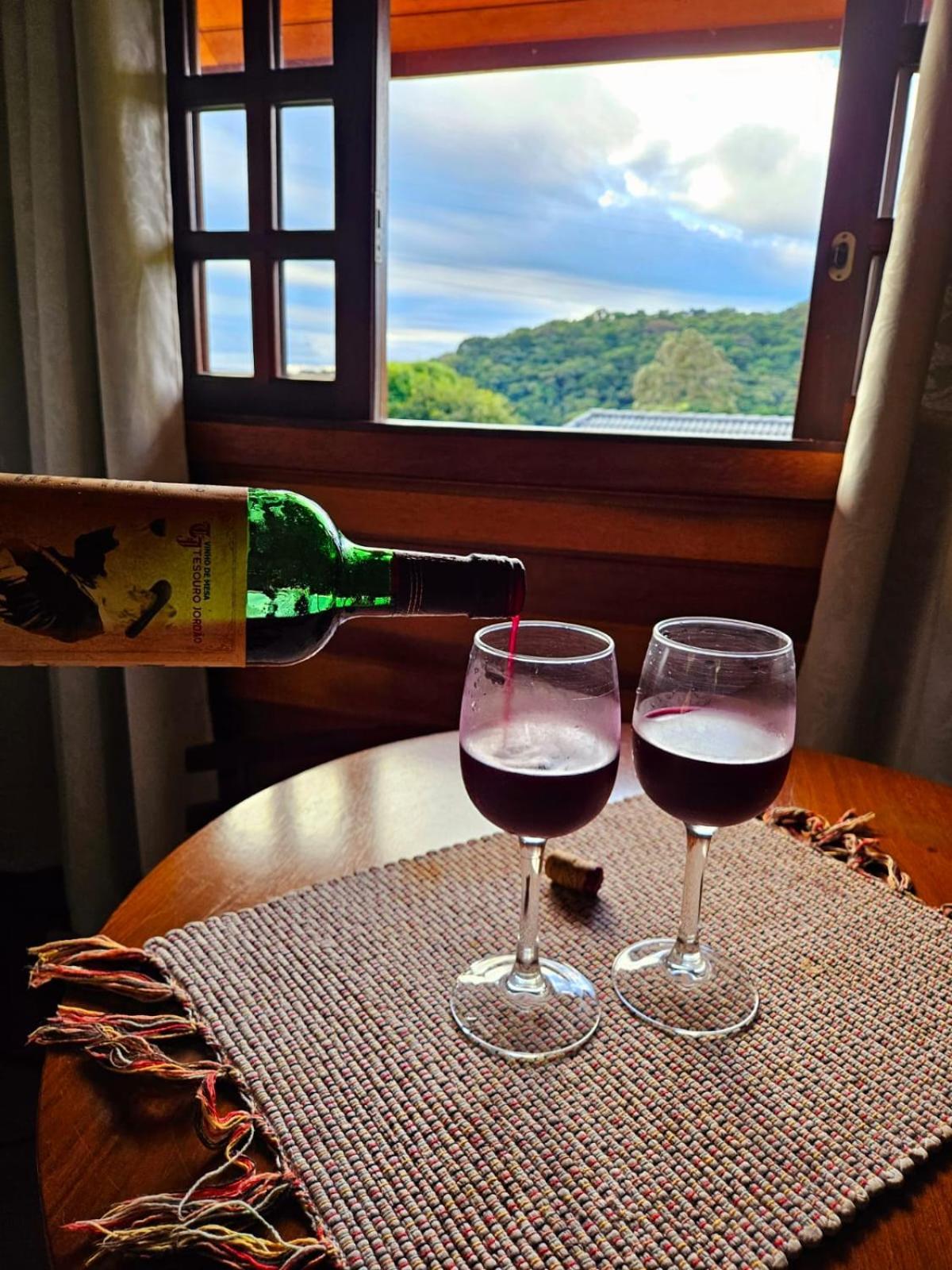 Chale Amanhecer Hotel Santo Antonio do Pinhal Bagian luar foto
